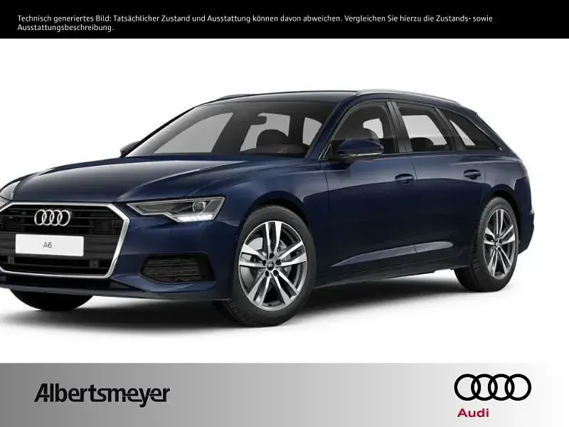 Gebraucht Audi A6 Basis 204 PS (150 kW) 2023 Firmamentblau metallic Kombi