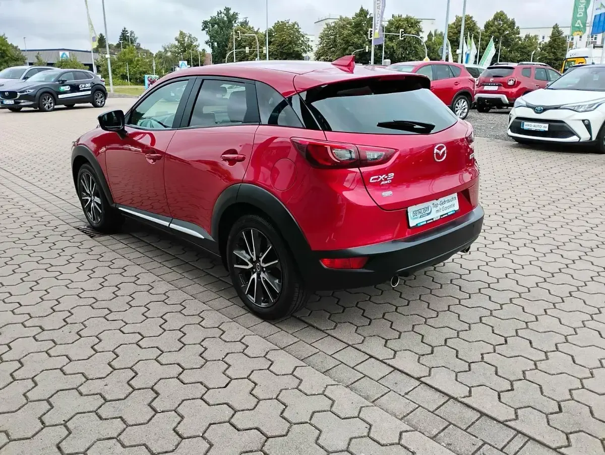 Gebraucht Mazda CX-3 Sports-Line 150 PS (110 kW) 2016 Rot SUV