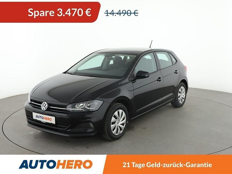 Schwarz Gebraucht 2019 VW Polo Comfortline Kleinwagen | 11.020 € (Guter Preis) - Bild 1/3