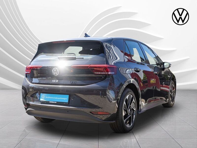 Gebraucht VW ID.3 Pro Performance 150 kW (204 PS) 2021 Grau (mangangrau metallic schwarz) Kleinwagen