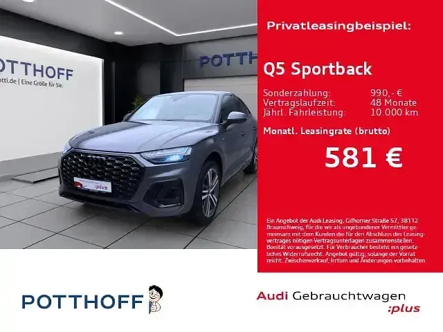 Gebraucht Audi Q5 Sportback S-Line 204 PS (150 kW) 2023 SUV