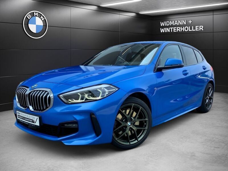 Blau Gebraucht 2022 BMW 120 M Sport Kleinwagen | 29.880 € (Fairer Preis) - Bild 1/3