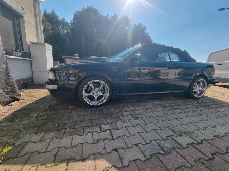 Schwarz Gebraucht 1998 Audi 80 Design Cabrio | 6.299 € (Superpreis) - Bild 1/4