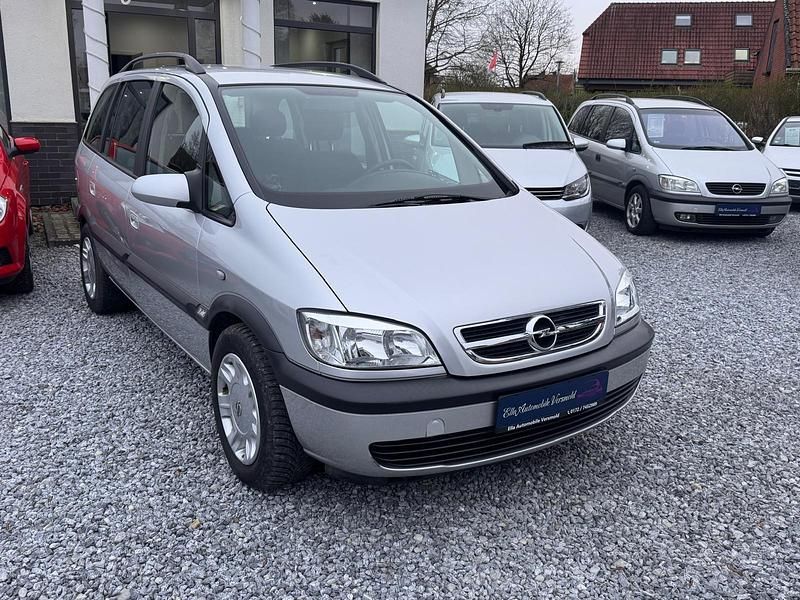 Gebraucht Opel Zafira 100 PS (73 kW) 2004 Silber Van / Kleinbus