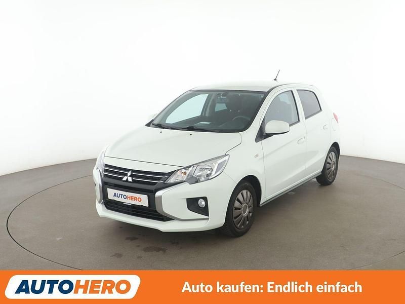 Weiß Gebraucht 2021 Mitsubishi Space Star Kleinwagen | 10.050 € (Guter Preis) - Bild 1/3