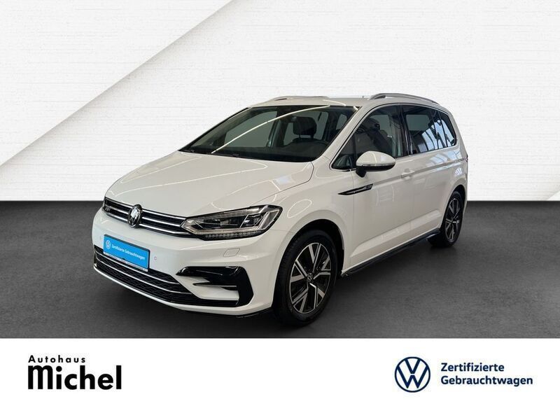 Weiß Gebraucht 2024 VW Touran Highline Van / Kleinbus | 36.930 € (Fairer Preis) - Bild 1/2