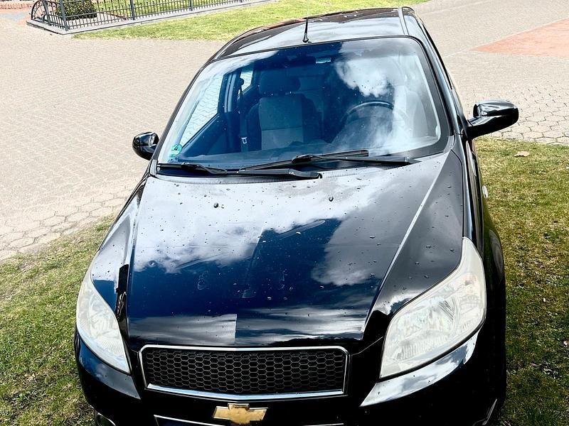 Gebraucht Chevrolet Aveo 2008 Schwarz Kleinwagen