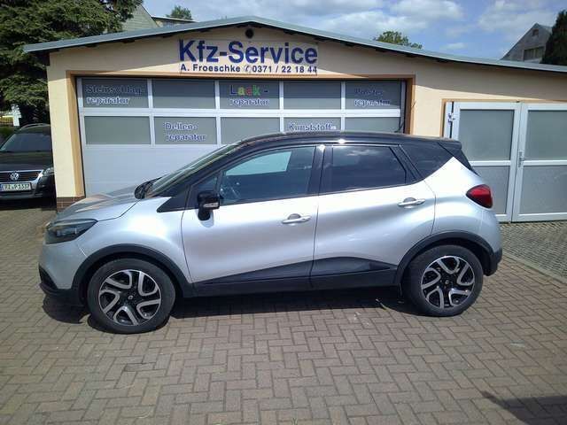 Grau d69 + schwarz gne Gebraucht 2015 Renault Captur XMOD SUV | 10.890 € (Fairer Preis) - Bild 1/4