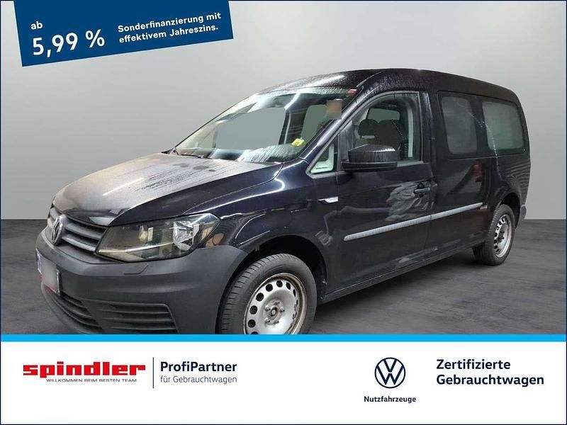 Deep black perleffekt Gebraucht 2020 VW Caddy Van / Kleinbus | 16.980 € (Guter Preis) - Bild 1/3