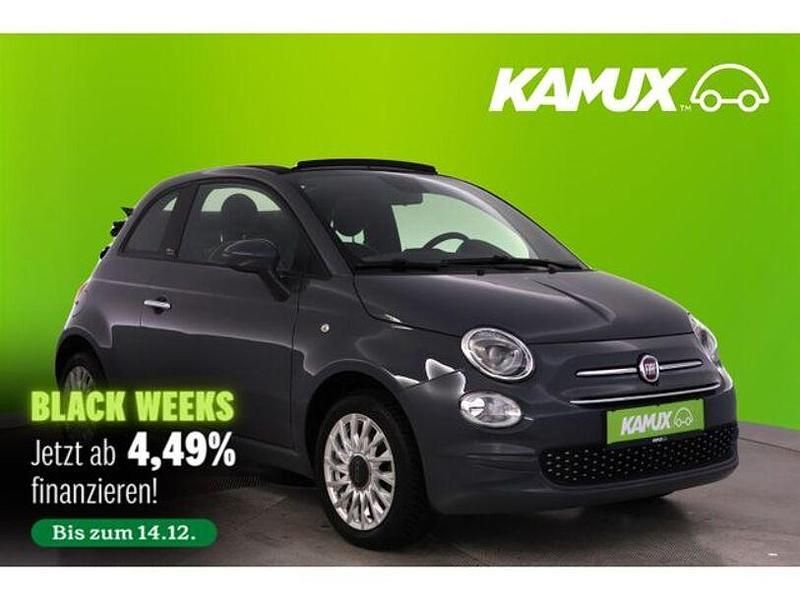 Grau Gebraucht 2020 Fiat 500C Lounge Cabrio | 11.980 € (Fairer Preis) - Bild 1/3