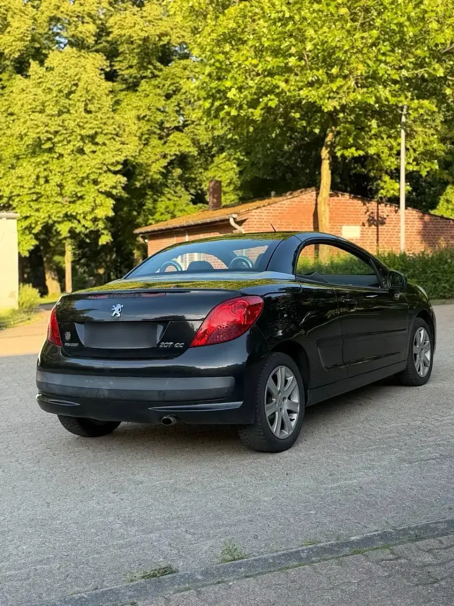 Gebraucht Peugeot 207 CC 2008 Schwarz Cabrio