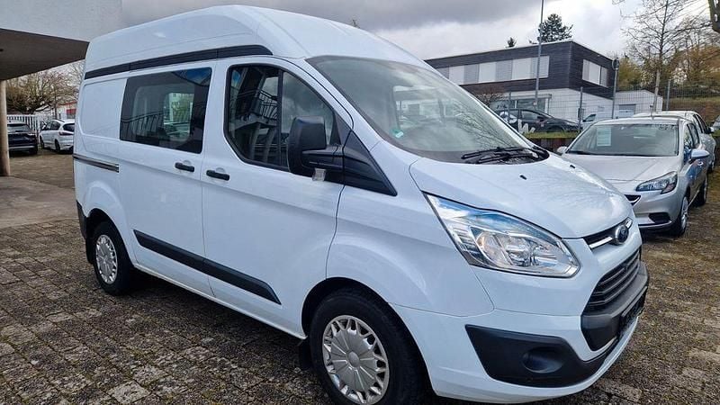 Gebraucht Ford Transit Custom Trend 125 PS (91 kW) 2014 Weiß Van / Kleinbus