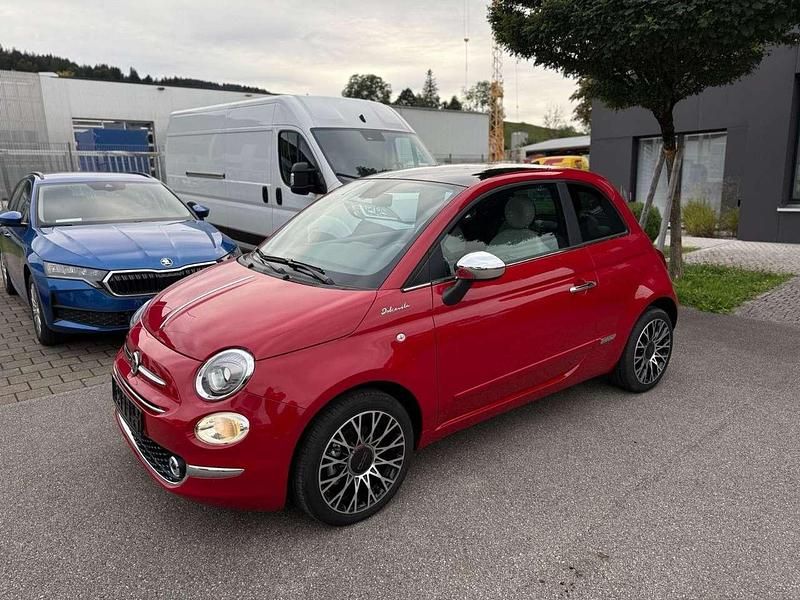 Rot Gebraucht 2023 Fiat 500 Dolcevita Kleinwagen | 18.500 € (Teuer) - Bild 1/4