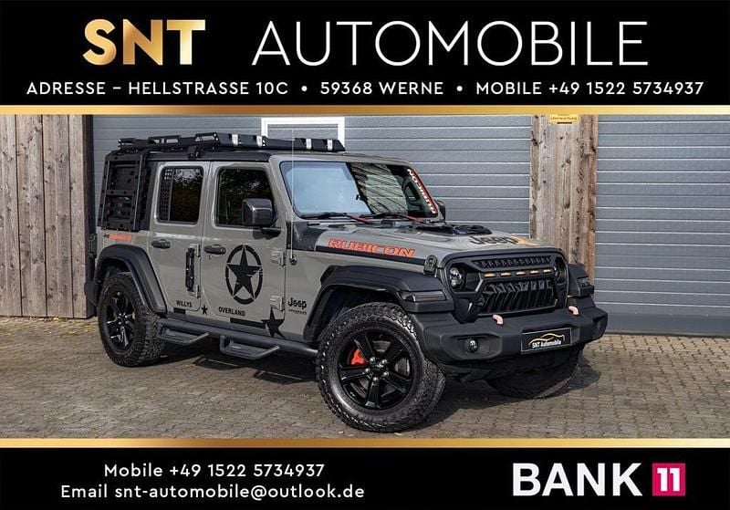 Grau Gebraucht 2020 Jeep Wrangler Rubicon SUV | 39.990 € (Etwas zu teuer) - Bild 1/4
