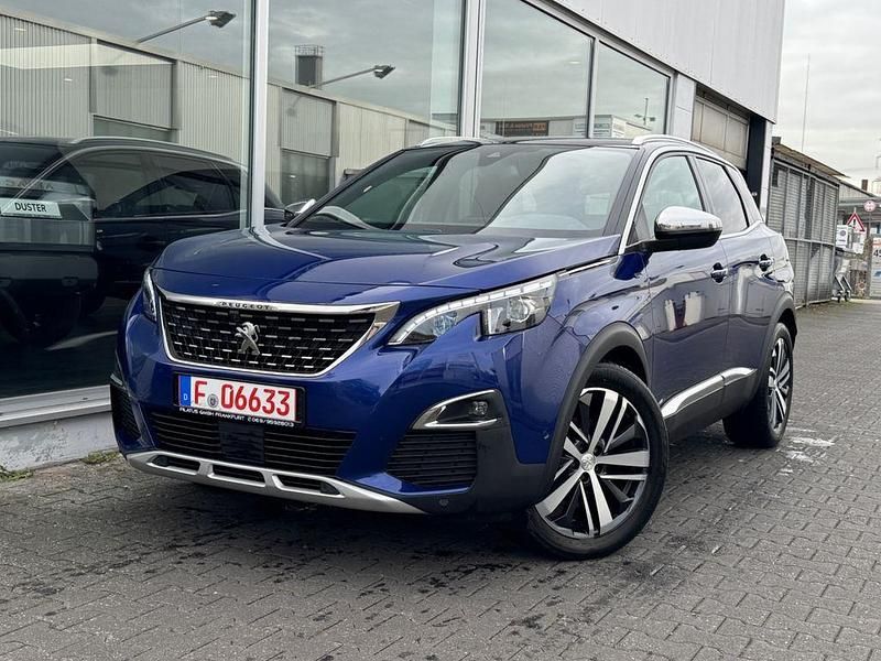 Blau Gebraucht 2018 Peugeot 3008 GT SUV | 15.999 € (Superpreis) - Bild 1/4