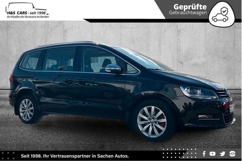 Schwarz Gebraucht 2011 VW Sharan Highline Van / Kleinbus | 8.950 € (Guter Preis) - Bild 1/4