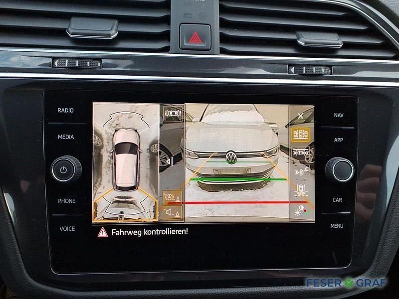 Gebraucht VW Tiguan Allspace R-line 200 PS (147 kW) 2021 Platinumgrey SUV