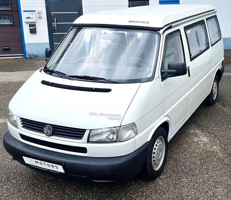 Weiß Gebraucht 1996 VW T4 California Van | 14.990 € - Bild 1/4