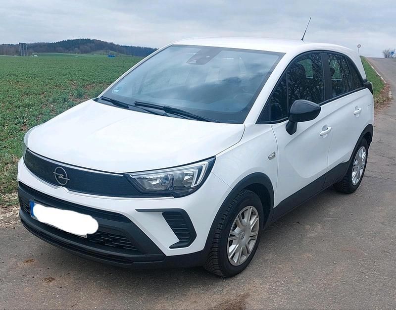 Gebraucht Opel Crossland 83 PS (61 kW) 2022 Weiß SUV
