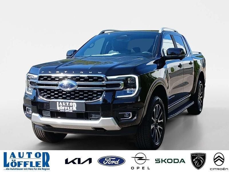 Agate black (schwarz) Neu 2025 Ford Ranger Platinum Abholung | 59.909 € (Guter Preis) - Bild 1/4