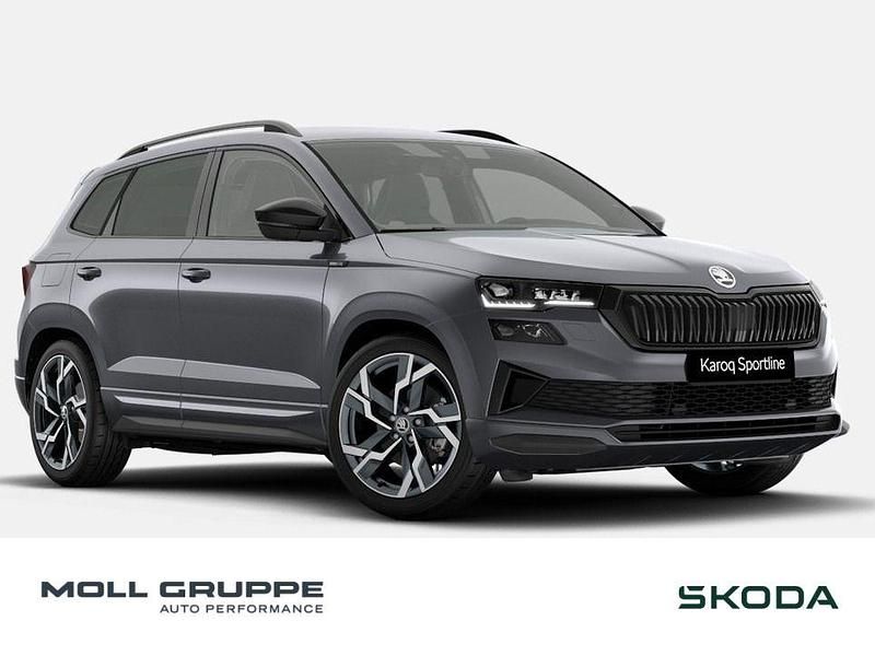 Graphitegrau metallic Neu 2025 Skoda Karoq SportLine SUV | 37.990 € (Fairer Preis) - Bild 1/2