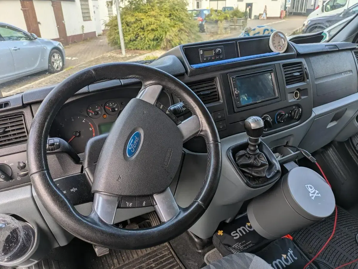 Gebraucht Ford Transit 140 PS (102 kW) 2008 Blau Van / Kleinbus