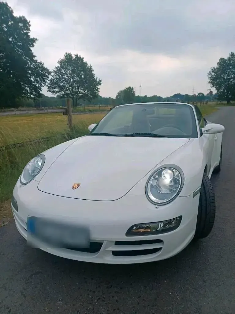 Gebraucht Porsche 911 Carrera 4 Cabriolet 325 PS (239 kW) 2008 Weiß Cabrio