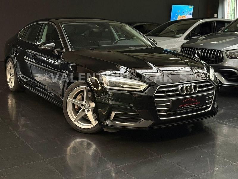 Schwarz Gebraucht 2018 Audi A5 Sportback Sport Limousine | 26.999 € (Fairer Preis) - Bild 1/4