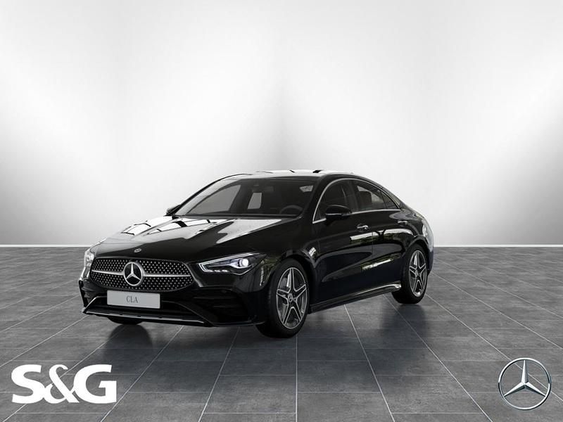 Metalliclack kosmosschwarz Gebraucht 2024 Mercedes CLA200 AMG Coupé | 34.300 € (Guter Preis) - Bild 1/4