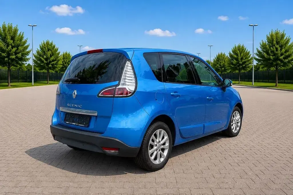 Gebraucht Renault Scénic III Dynamique 140 PS (102 kW) 2012 Blau Van / Kleinbus
