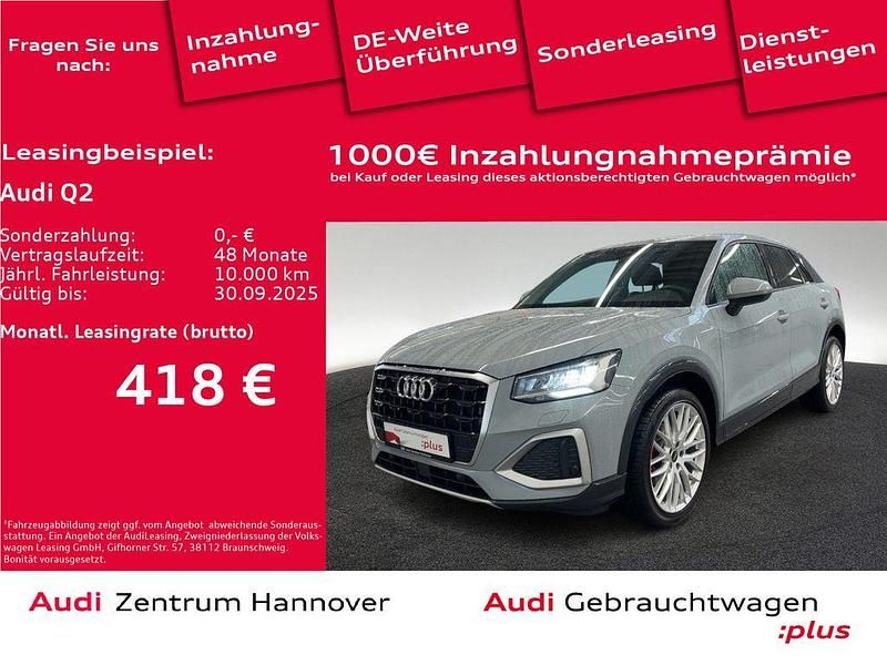 Pfeilgrau perleffekt Gebraucht 2024 Audi Q2 Advanced Plus SUV | 35.950 € (Teuer) - Bild 1/4