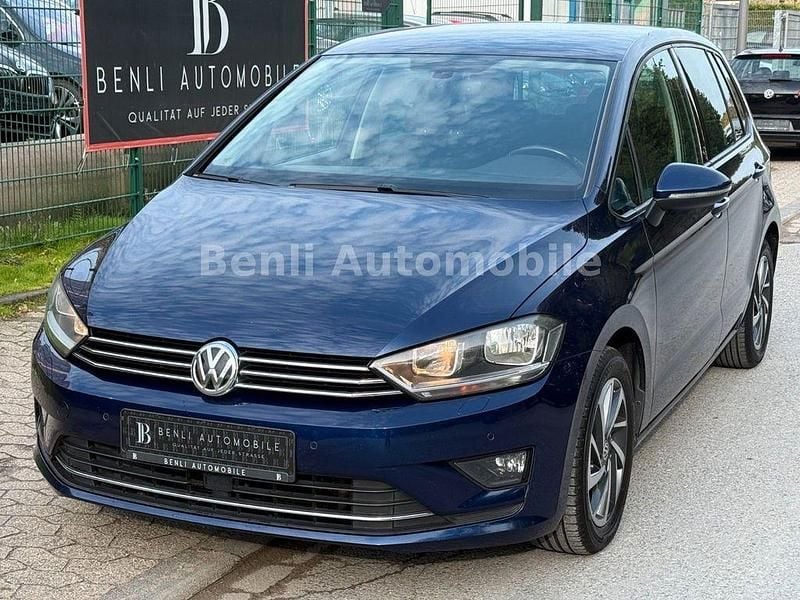 Blau Gebraucht 2017 VW Golf Sportsvan Sound Van / Kleinbus | 8.490 € (Etwas zu teuer) - Bild 1/4