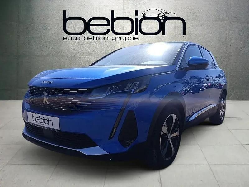 Blau Gebraucht 2021 Peugeot 3008 Allure Limousine | 23.980 € (Fairer Preis) - Bild 1/4