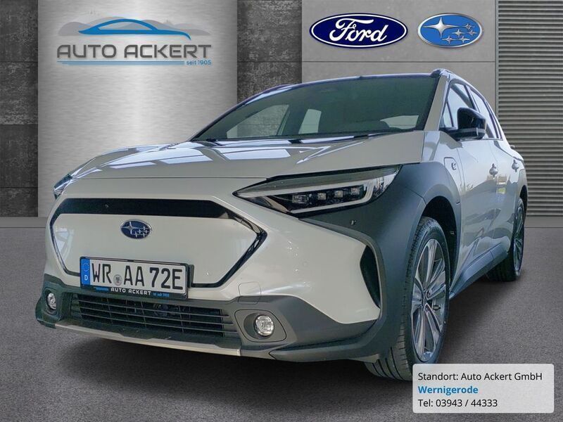 Weiss Gebraucht 2023 Subaru Solterra Platinum SUV | 37.990 € (Fairer Preis) - Bild 1/4