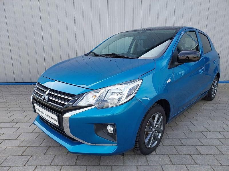 Gebraucht Mitsubishi Space Star 71 PS (52 kW) 2022 Blau Kleinwagen
