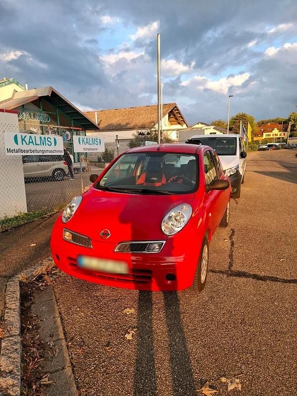 Rot Gebraucht 2009 Nissan Micra Kleinwagen | 990 € - Bild 1/4