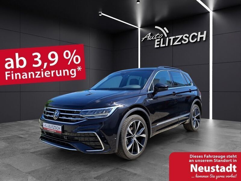 Schwarz Gebraucht 2024 VW Tiguan R-line SUV | 43.940 € (Etwas zu teuer) - Bild 1/4