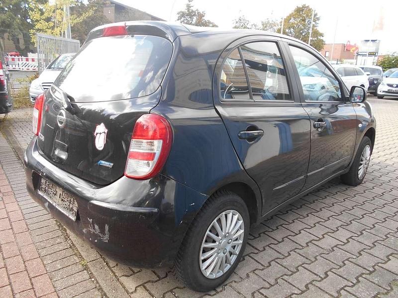 Gebraucht Nissan Micra Acenta 80 PS (58 kW) 2011 Schwarz Kleinwagen