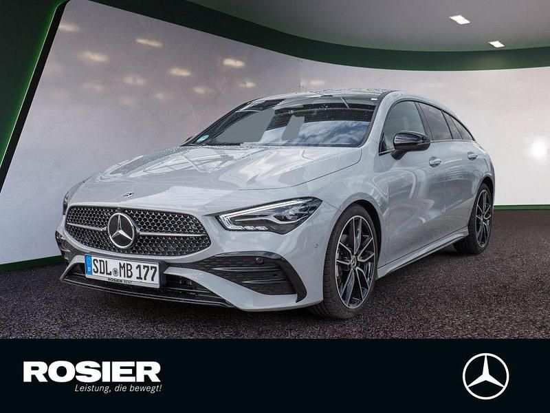 Grau Gebraucht 2025 Mercedes CLA180 AMG Limousine | 32.550 € (Superpreis) - Bild 1/4