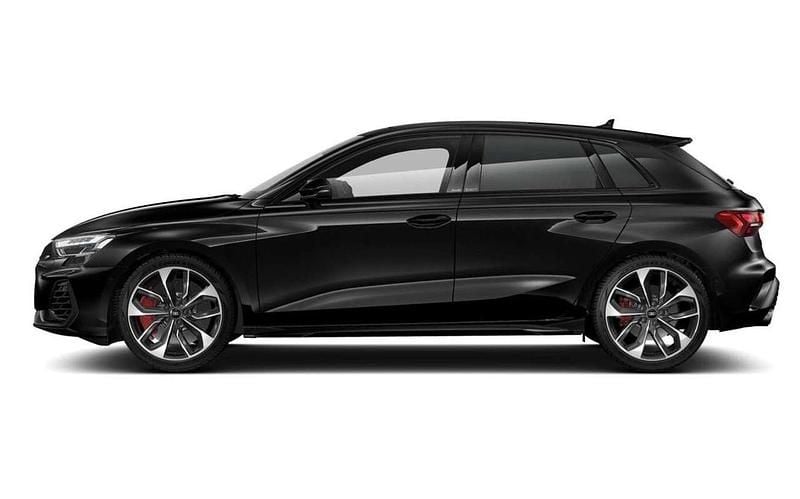 Mythosschwarz metallic Neu 2024 Audi S3 S-Line Limousine | 55.603 € (Fairer Preis) - Bild 1/4