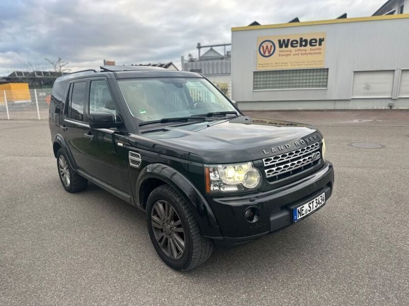 Schwarz Gebraucht 2010 Land Rover Discovery 4 HSE SUV | 8.490 € (Guter Preis) - Bild 1/4