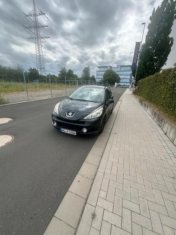 Schwarz Gebraucht 2009 Peugeot 207 Limousine | 1.250 € (Superpreis) - Bild 1/4