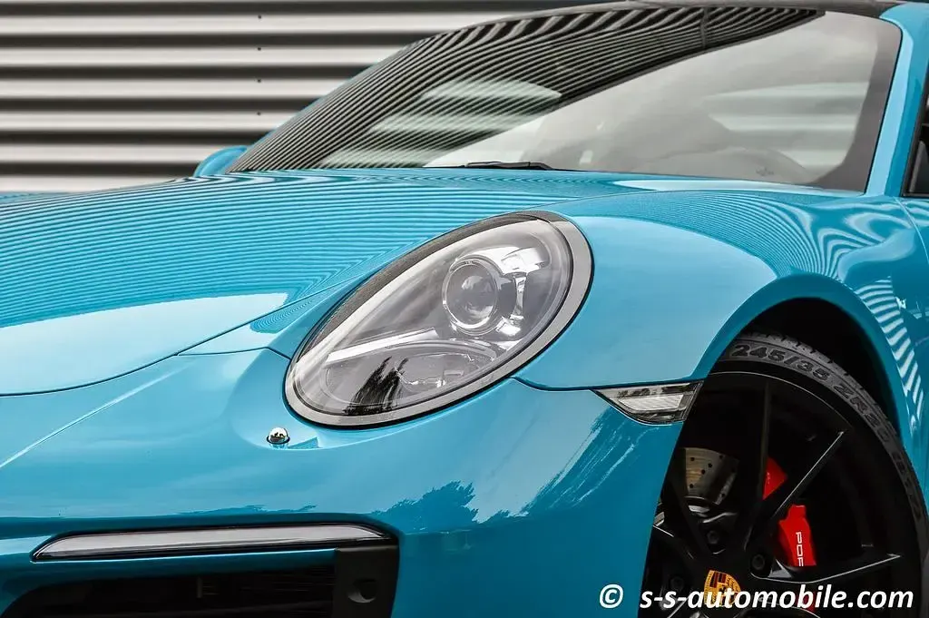 Gebraucht Porsche 911 Carrera S Chrono 420 PS (308 kW) 2017 Miamiblau Coupé