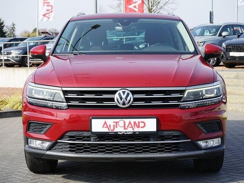 Gebraucht VW Tiguan Highline 150 PS (110 kW) 2017 Rot SUV