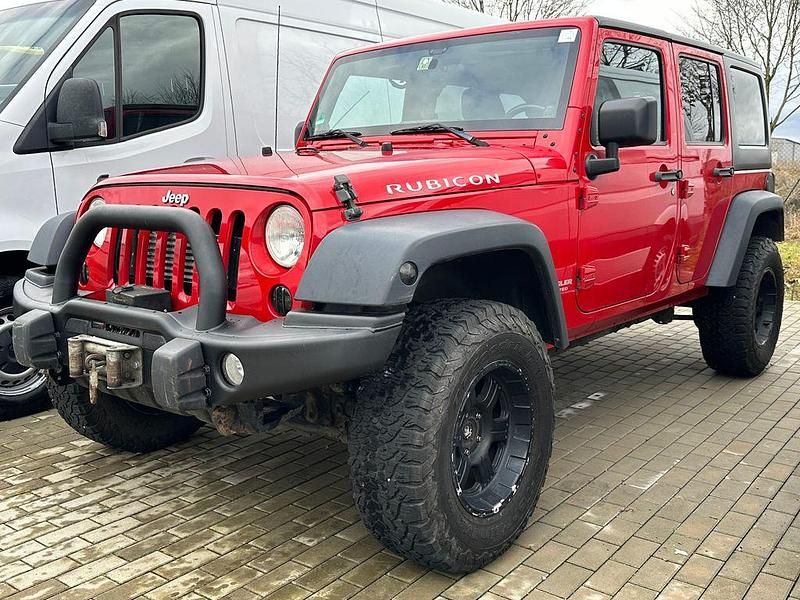 Gebraucht Jeep Wrangler Unlimited Rubicon 200 PS (147 kW) 2012 Rot SUV