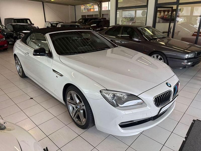 Gebraucht BMW 640 Cabriolet Sport Line 313 PS (230 kW) 2013 Weiß Cabrio