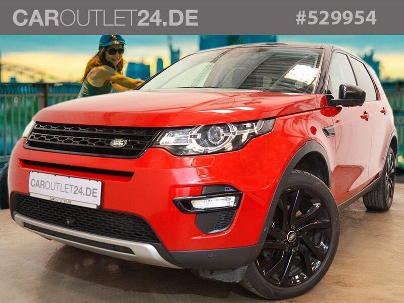 Rot Gebraucht 2015 Land Rover Discovery Sport Black Edition SUV | 13.980 € (Teuer) - Bild 1/4