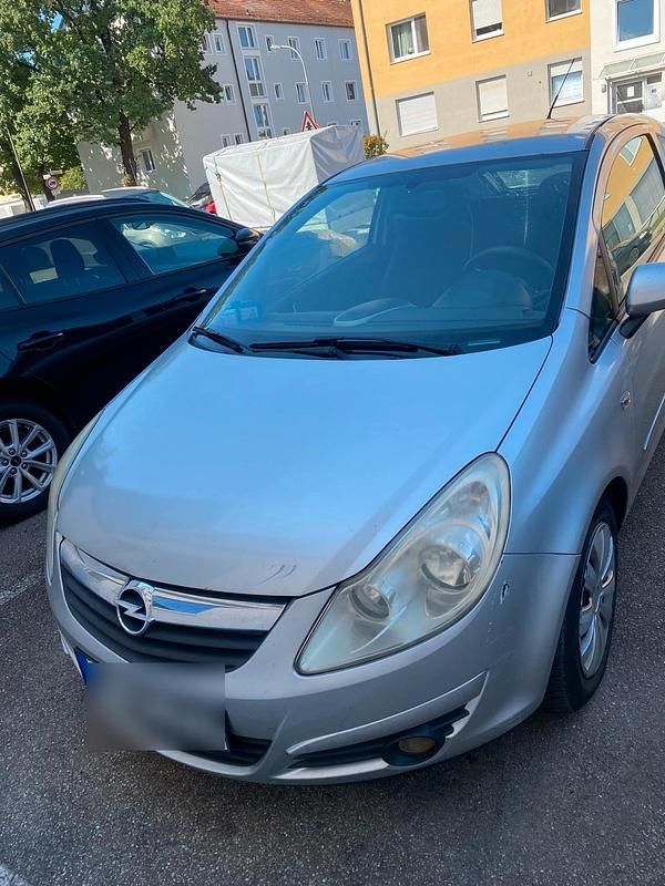 Grau Gebraucht 2007 Opel Corsa Kleinwagen | 1.000 € (Guter Preis) - Bild 1/4