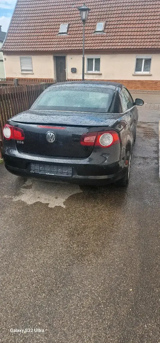 Gebraucht VW Eos 116 PS (85 kW) 2007 Schwarz Cabrio