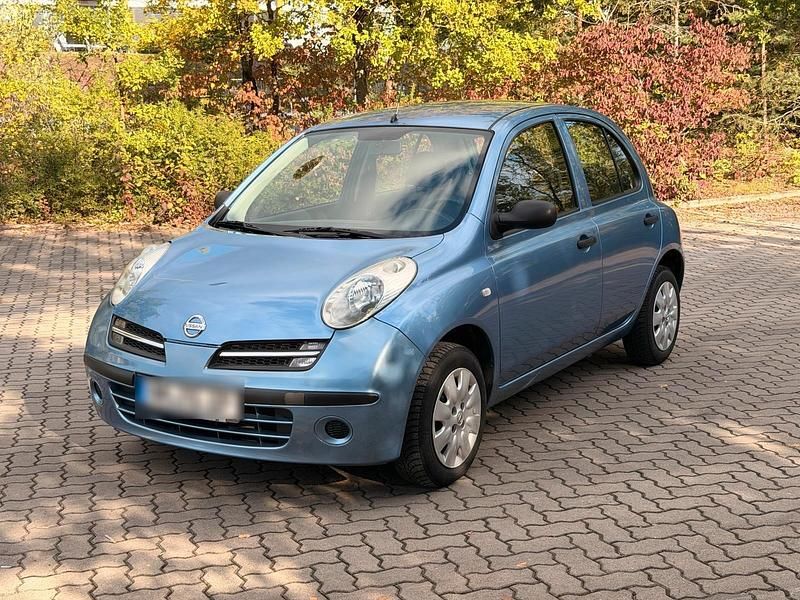 Blau Gebraucht 2006 Nissan Micra Kleinwagen | 1.199 € (Guter Preis) - Bild 1/4